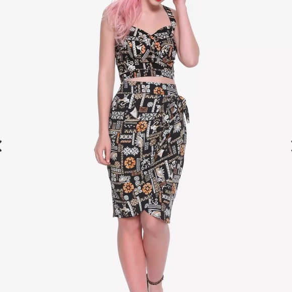 Disney | Her Universe Moana Retro Wrap Skirt - Picture 3 of 11